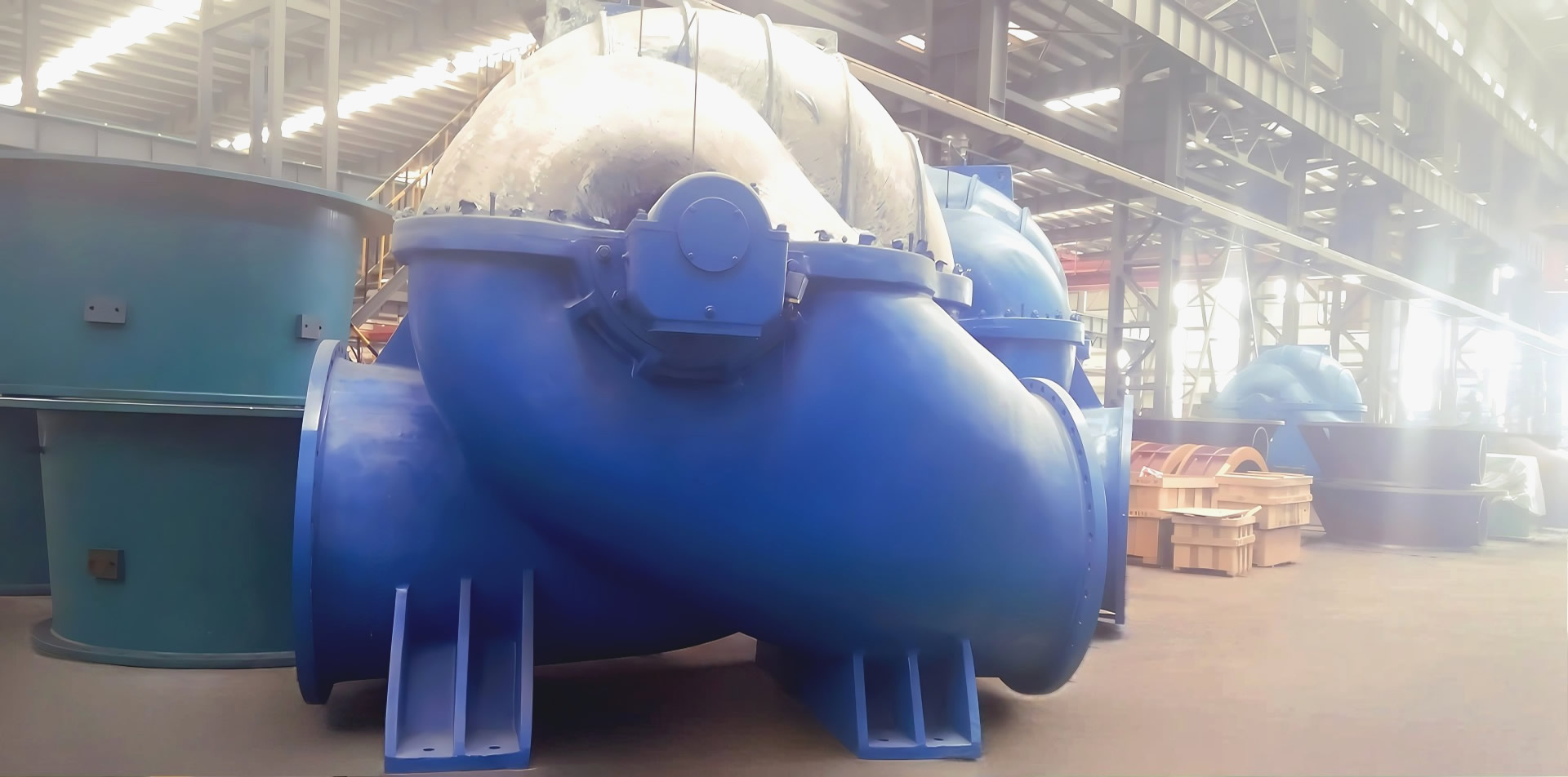 高效节能单级双吸中开式离心泵厂家博源机电