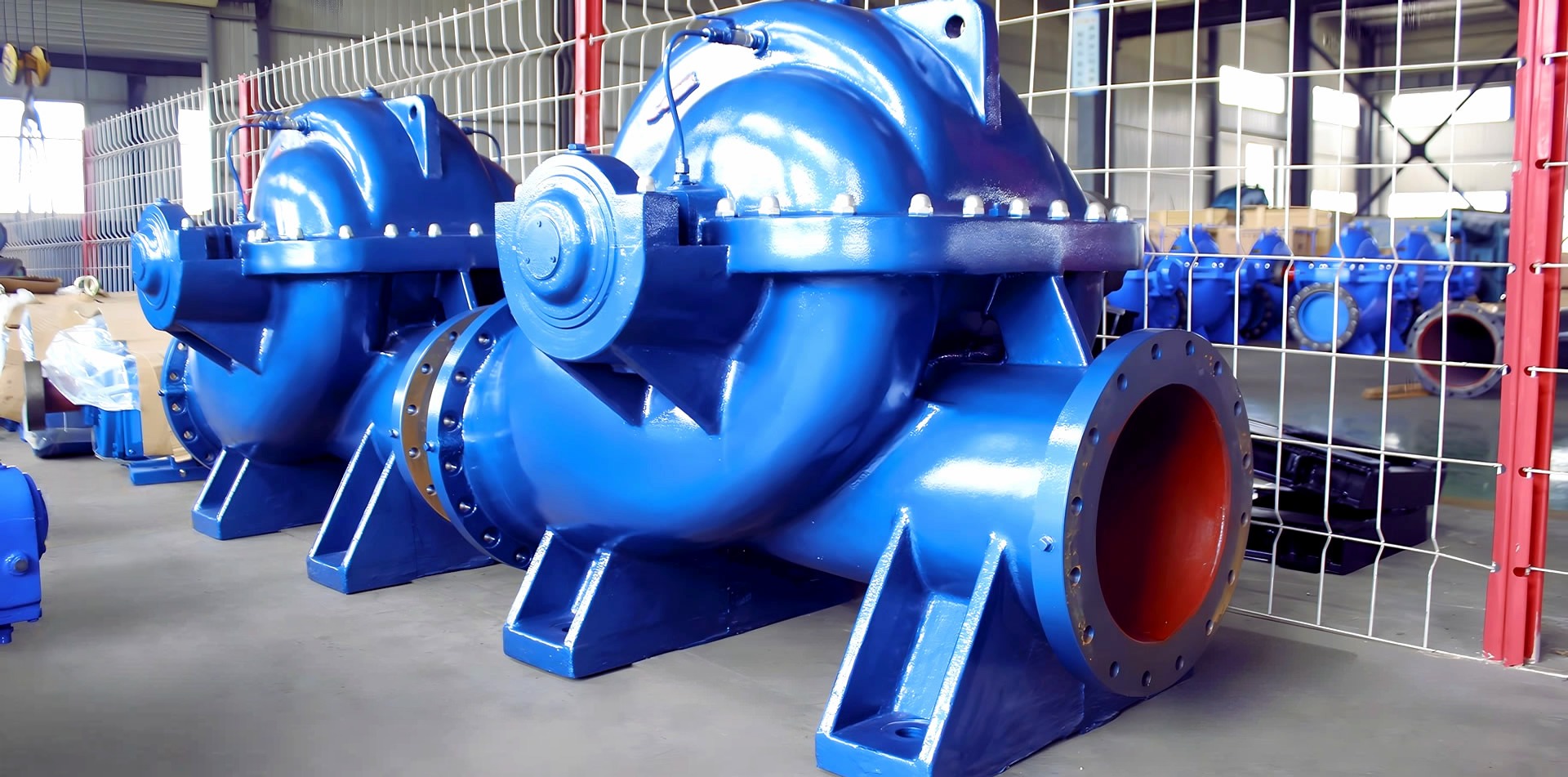 高效节能单级双吸中开式离心泵厂家博源机电